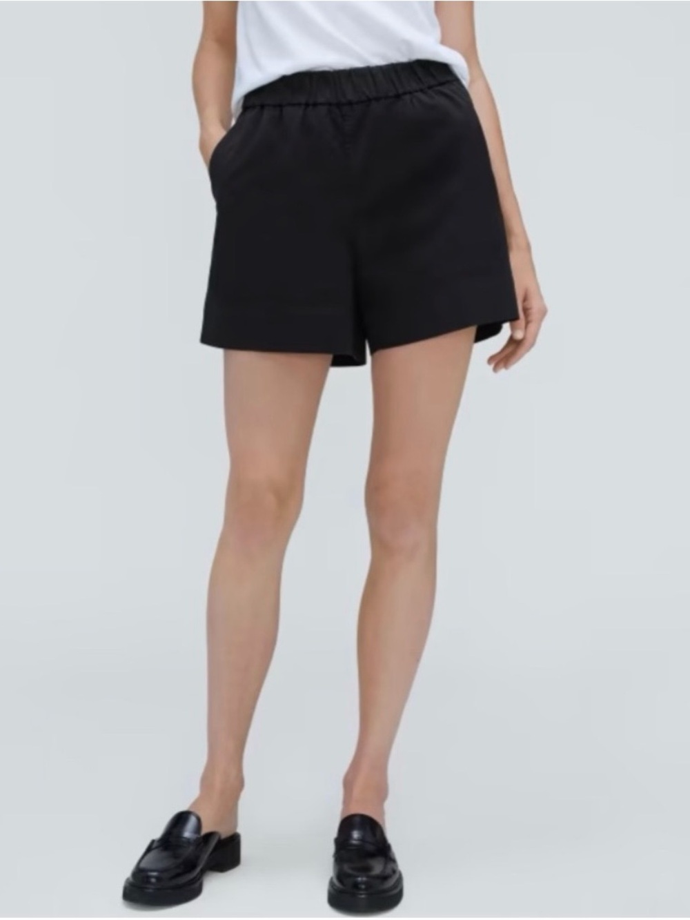 Everlane The easy short size 6 in Black - Picture 4 of 4